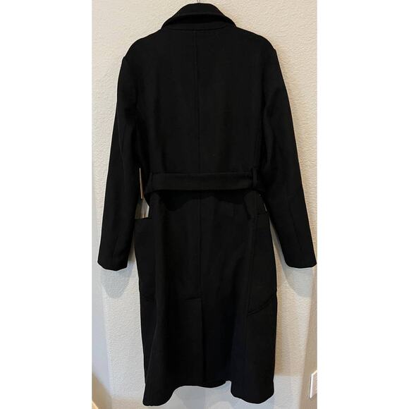 NWT Halogen Belted Wool Blend Coat Size Large - Picture 7 of 12